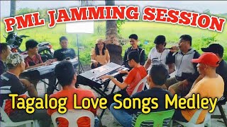 NEW ORIGINAL SONGS MEDLEY 2024 LIVE JAM TAGALOG LOVE SONGS BY PML GROUP [upl. by Ekle586]