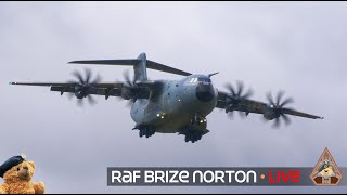 LIVE RAF HEAVYWEIGHTS C17 A400 amp VOYAGER ACTION amp FALCONS DISPLAY TEAM • RAF BRIZE NORTON 220324 [upl. by Woodruff]