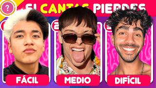 🔥 Si CANTAS pierdes 🎵 Si BAILAS pierdes 😲 Reto Musical Quiz Dificil [upl. by Ardyth]