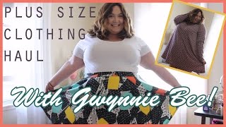 Plus Size Tryon Haul with Gwynnie Bee  Plus Size Fashion [upl. by Anaerda617]