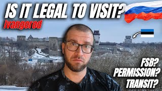 RUSSIAN Border Town Ivangorod Dangerous for FOREIGNERS Guide amp Tips [upl. by Igor2]