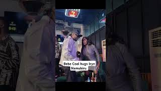 Bebe Cool hugs Iryn Namubiru [upl. by Aseefan]