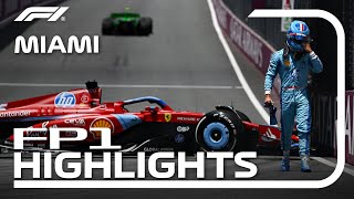 FP1 Highlights  2024 Miami Grand Prix [upl. by Fontes]