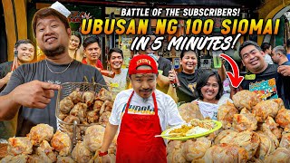 Battle of quotUNLI SIOMAI ALL YOU CAN CHALLENGE in 5 MINUTESquot Battle of the SUBSCRIBERS [upl. by Lleirbag132]