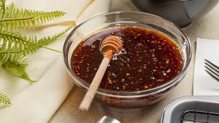 Sweet And Spicy HONEY CHILI GLAZE  Recipesnet [upl. by Haelak705]