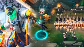 LEAKED Janitor Thresh amp Attorney Azir  Skin PREVIEW  League of Legends [upl. by Lady492]