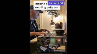 Mia and Sebastians Theme La La Land amp Canon in D wedding entrance on piano [upl. by Yromem667]