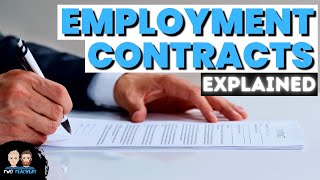 What are the Different Types of Employment Contracts [upl. by Ahsikym]