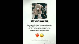 😊devshkaxon instagram sherlarolami sevgi juftlik [upl. by Laet]