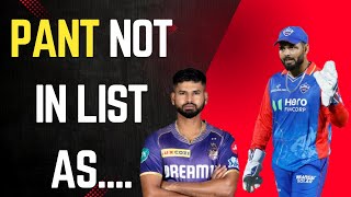 IPL Mega Auction final list revealed MAJOR SURPRISE from Rishabh Pant  Sports Today [upl. by Acinoda]