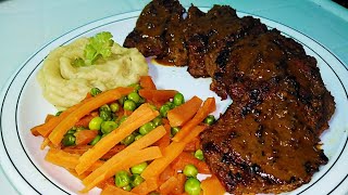 Grilled Beef Steaks Recipe  How to make beef steaks [upl. by Fanchon182]