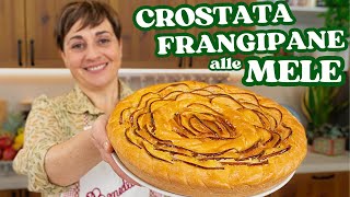 CROSTATA FRANGIPANE ALLE MELE Ricetta Facile  Fatto in Casa da Benedetta [upl. by Colwin607]