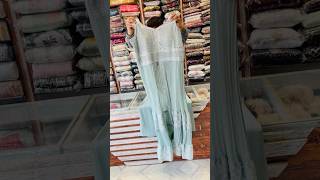 🥰New latest party wear front cut dress plazoshorts viralvideo fashion dress trendingwedding [upl. by Atived836]