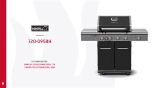 Nexgrill DEluxe 4Burner Gas Grill 7200958H [upl. by Paymar196]