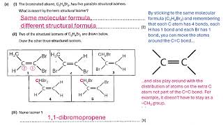 Structural isomers of alkenes and cycloalkanes corrected version [upl. by O'Connor]