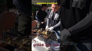 Saijo Sake fest shorts youtubeshorts youtube shortvideo grilledfish food japanesestreetfood [upl. by Tandy]