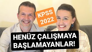 2022 KPSSYE HENÜZ ÇALIŞMAYA BAŞLAMAYANLAR İZLESİN kpss [upl. by Payton]