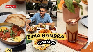 Zima Bandra  Lebanese and Mediterranean food  Vlog 025 [upl. by Amhser]