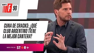 CUNA DE CRACKS ¿QUÉ CLUB DEL FÚTBOL ARGENTINO TIENE LA MEJOR CANTERA [upl. by Franklin692]