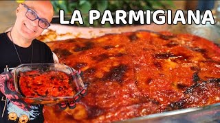 PARMIGIANA DI MELANZANE ricetta della tradizionale melanzane alla parmigiana [upl. by Harley]