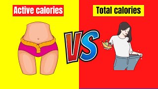 whats the difference between active calories and total calories [upl. by Llyrat10]