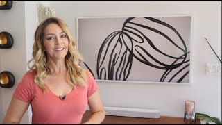 How to Install Samsung Frame TV 20212022 wall mount [upl. by Micaela]