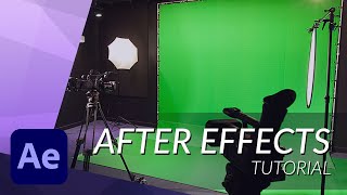 How to Remove a Green Screen in After Effects No PlugIns  TUTORIAL [upl. by Farlee]