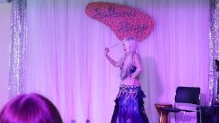 Zanuba Performs at the Belly Dance Showcase  Sheridan Market [upl. by Adnil]