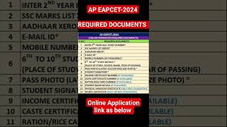 AP EAMCET2024 notification full details [upl. by Pharaoh]