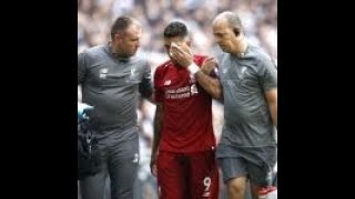 Liverpool confirm Roberto Firmino is fine after eye injury [upl. by Marika]