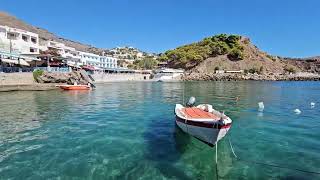 The harbour at Hora Sfakion Crete 2024 [upl. by Arlina480]