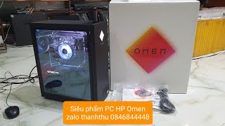 Đã bán PC HP Omen i7 10700F 2916Cpu card RTX 3060ti 8G ram 32 ssd 512  hdd 2T pc [upl. by Valorie335]