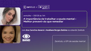 Saúde mental no trabalho palestra  Zenklub no CONARH 2023 [upl. by Stalder]