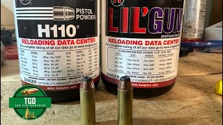 44 Magnum H110 vs Lil Gun Velocity Testing  4” and 75” Barrels [upl. by Leah897]