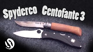 SPYDERCO CENTOFANTE 3 pas mal du tout mais  cosmikvratch [upl. by Ainoyek728]