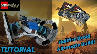 I made a Hailfire droid using 2x 332nd battle packs Alternate build  Lego Star Wars [upl. by Earle]