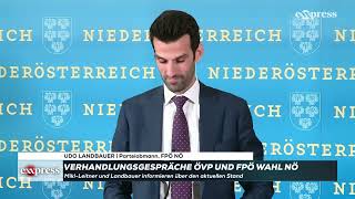 NÖ Udo Landbauer FPÖ will CoronaEntschädigung [upl. by Vasya]