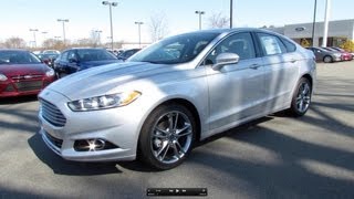 2013 Ford Fusion Titanium 20T Start Up Exhaust and In Depth Review [upl. by Nosoj385]