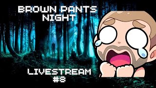 Brown Pants Night Live Stream 8  Ghost Watchers  Phasmophobia [upl. by Boiney]