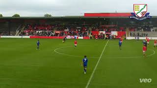 HIGHLIGHTS FC United of Manchester 01 Basford United  Northern Premier League Premier Division [upl. by Nnaeiluj]