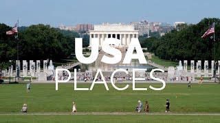 25 Best Places to Visit in the USA  Travel Video [upl. by Sherer]