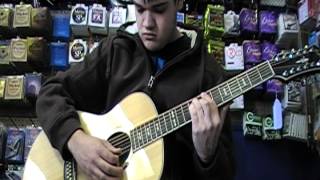 Hagstrom SIGRA12 acoustic 12string demo [upl. by Anitac]