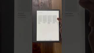 Kindle Scribe Tips 2024 Creating new folders [upl. by Catton]