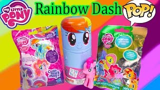 MLP My Little Pony Rainbow Dash TinTastic Funko Pop Vinyl Blind Bags Figures Happy Cookieswirlc [upl. by Esej309]