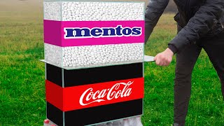 Experiment Coca Cola VS Mentos [upl. by Constance]