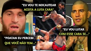 CLIMA ESQUENT0U🚨 Ankalaev SURT4 após Alex Poatan NOCAUTEAR Prochazka no UFC 303 e Poatan RESPONDE [upl. by Ennairak]