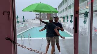 Rainy day at the Boatslip Tea Dance in Provincetown [upl. by Saval]