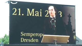 Olaf Schubert trifft Richard Wagner  live auf dem Theaterplatz in Dresden [upl. by Philbo433]