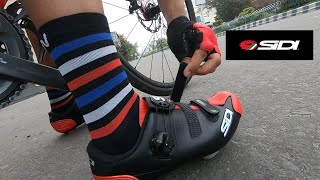 SIDI Alba2 road bike shoe  First ride look and feel [upl. by Adnerad305]