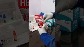 Hbsag test  hbsag test kit procedure  hbsag test in hindi  hbsagtreatment sorts hepatitis b [upl. by Bollay]